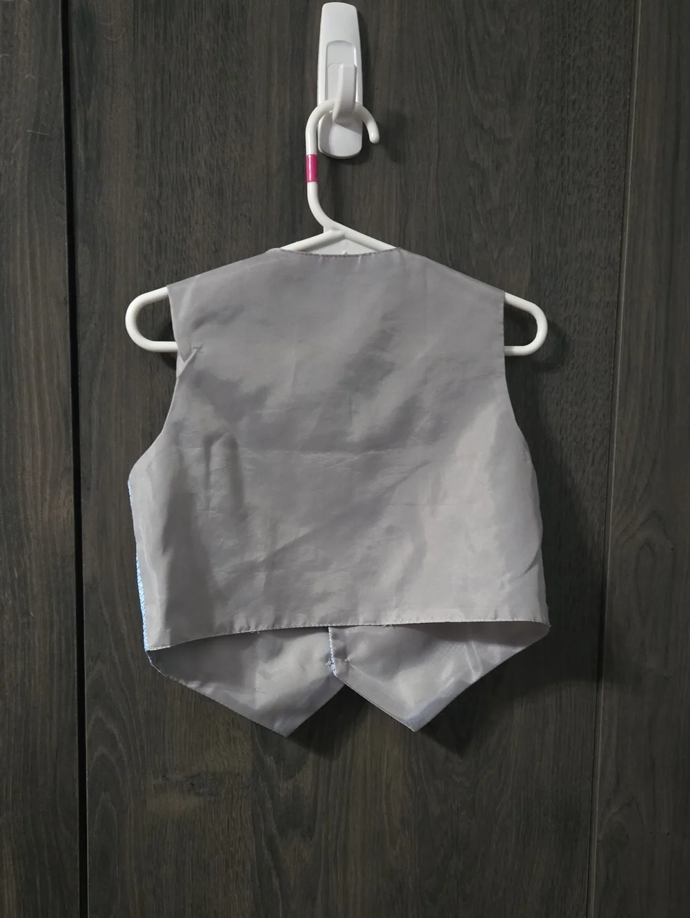 Light Blue Textured Boys' Vest